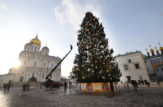 Russia Main New Year Tree