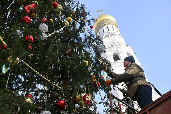 Russia Main New Year Tree