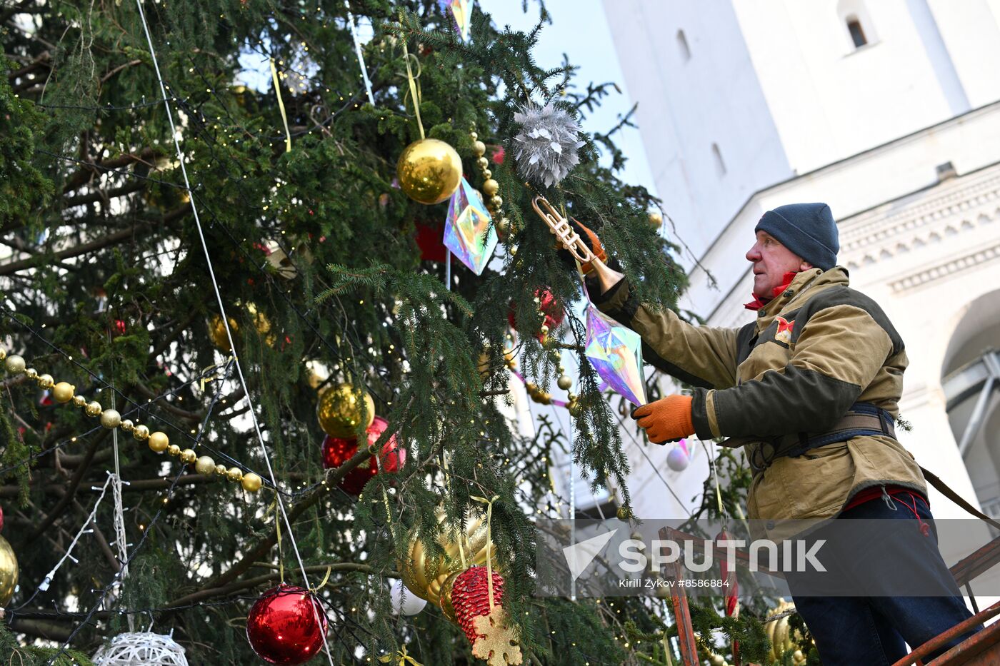 Russia Main New Year Tree