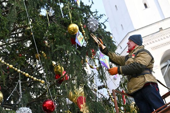 Russia Main New Year Tree