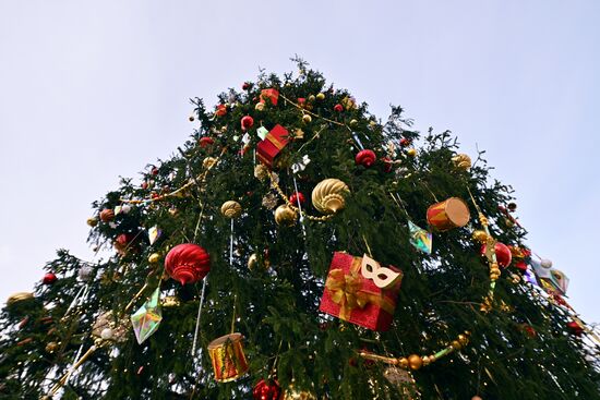 Russia Main New Year Tree