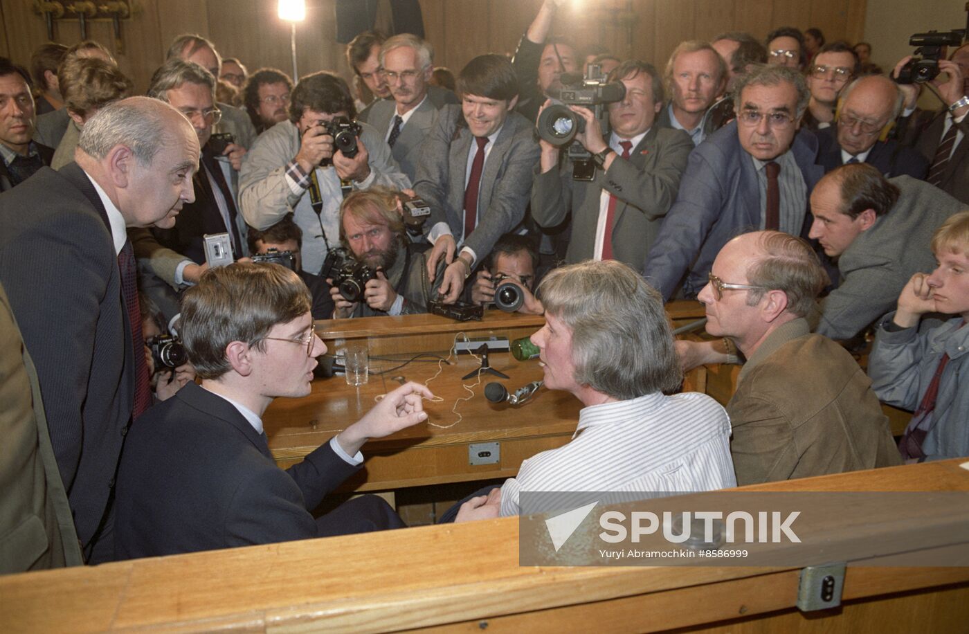 Mathias Rust stands trial