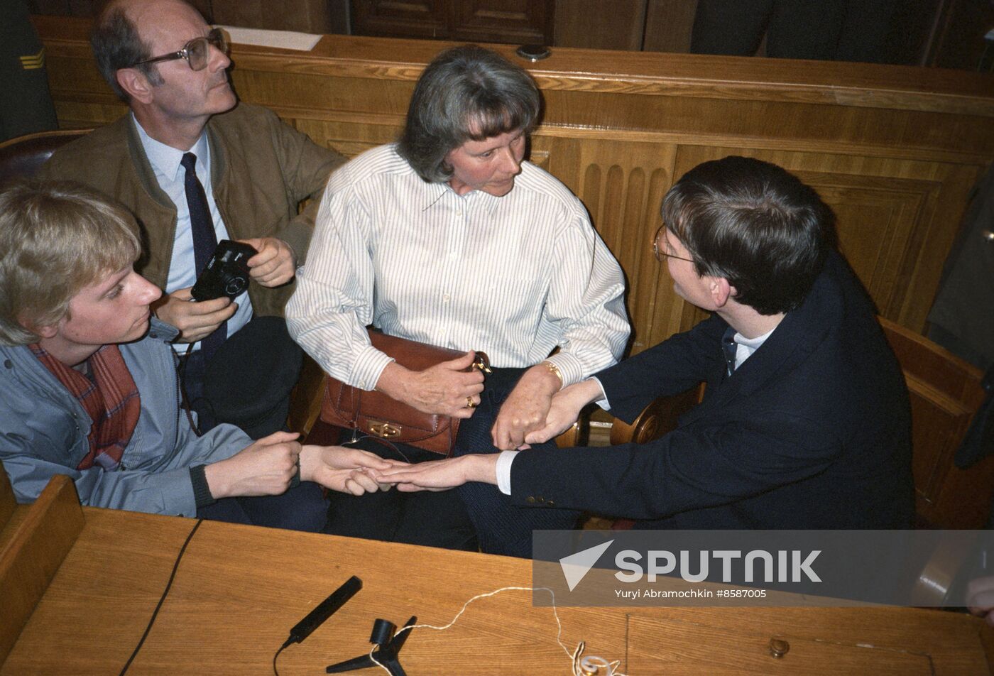 Mathias Rust stands trial