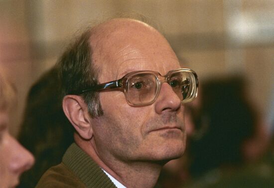 Mathias Rust stands trial