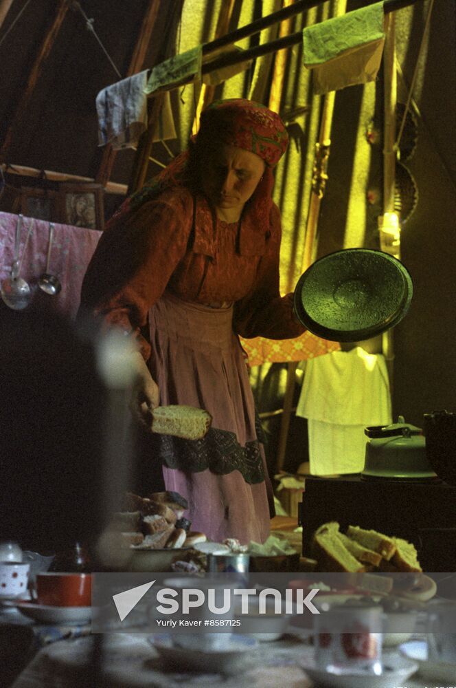 Reindeer herders of the Khanty-Mansi Autonomous Area