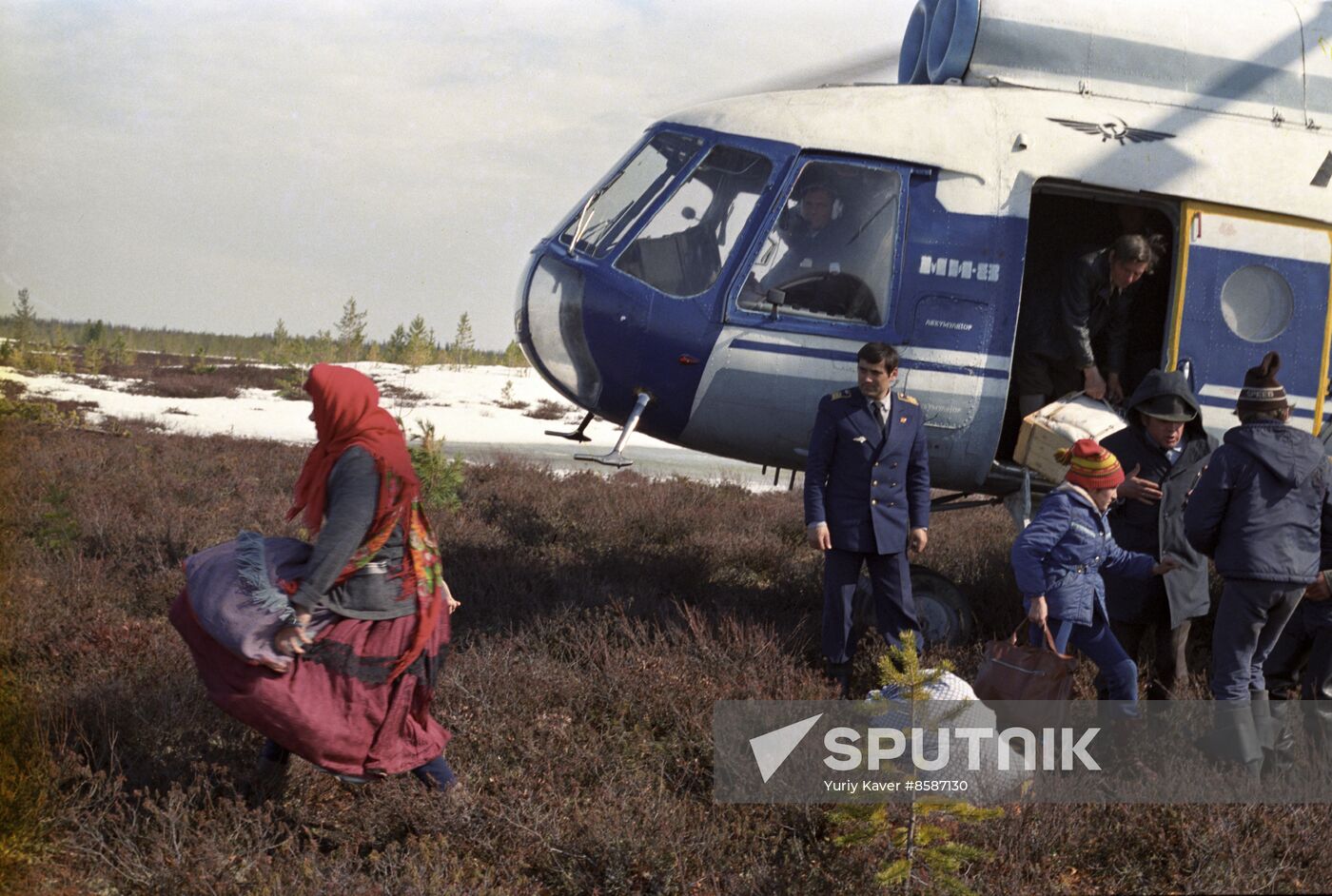 Reindeer herders of the Khanty-Mansi Autonomous Area