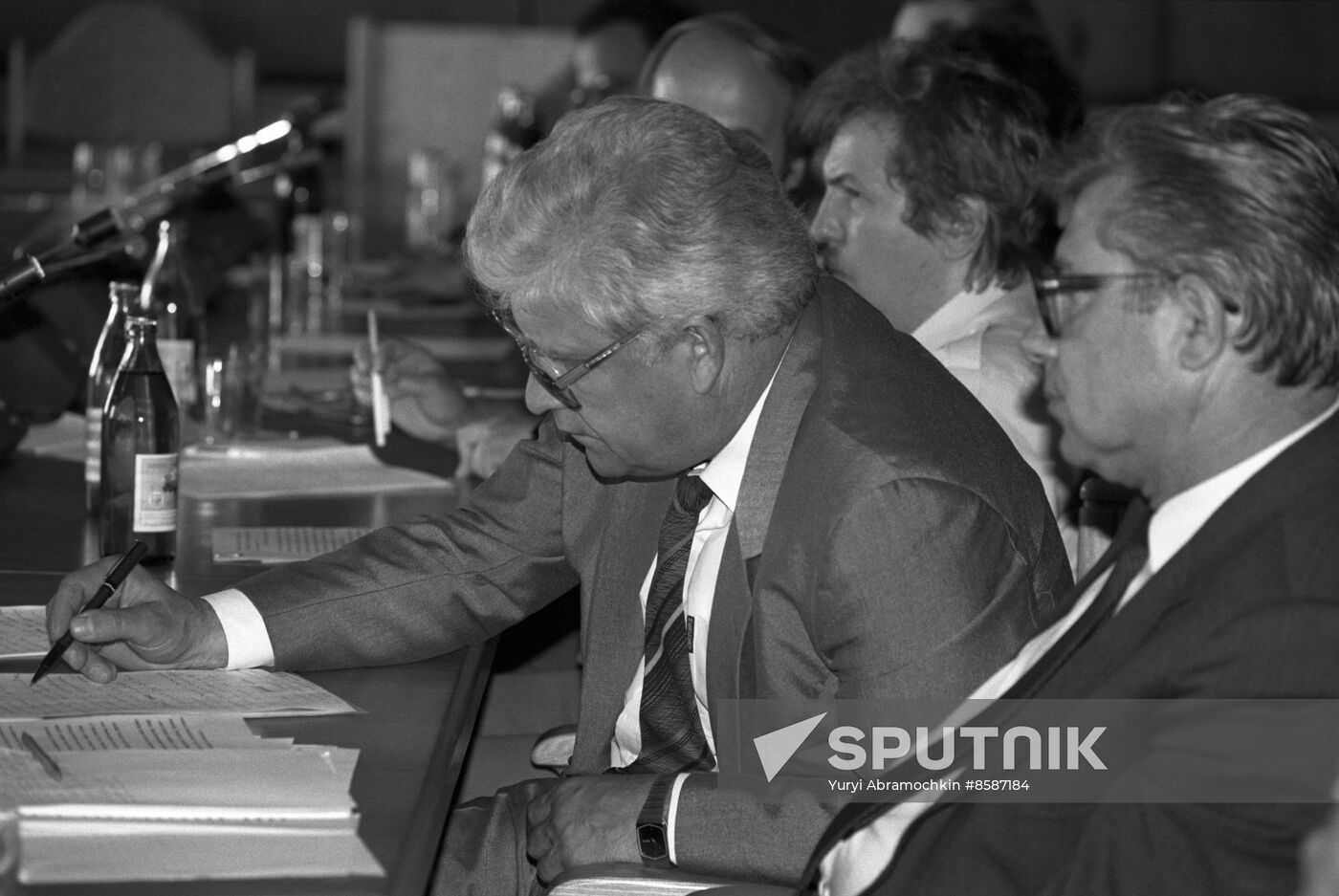 USSR-India: Relations in Changing World news conference