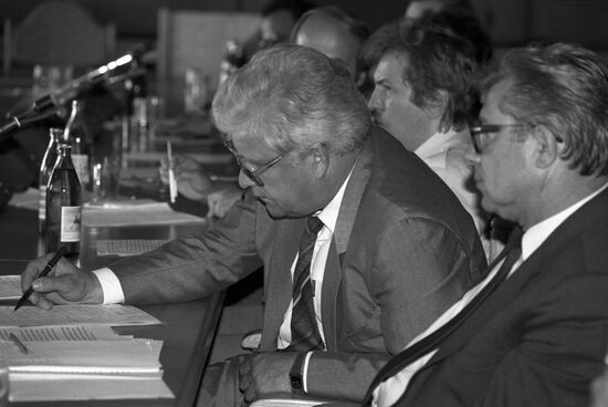 USSR-India: Relations in Changing World news conference