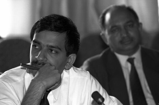 USSR-India: Relations in Changing World news conference