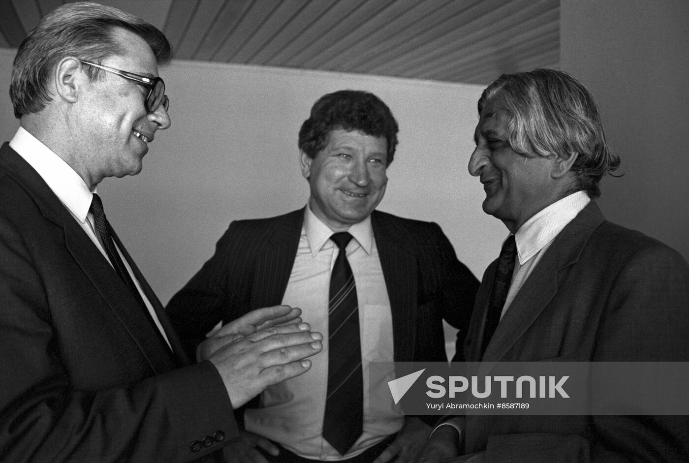 USSR-India: Relations in Changing World news conference