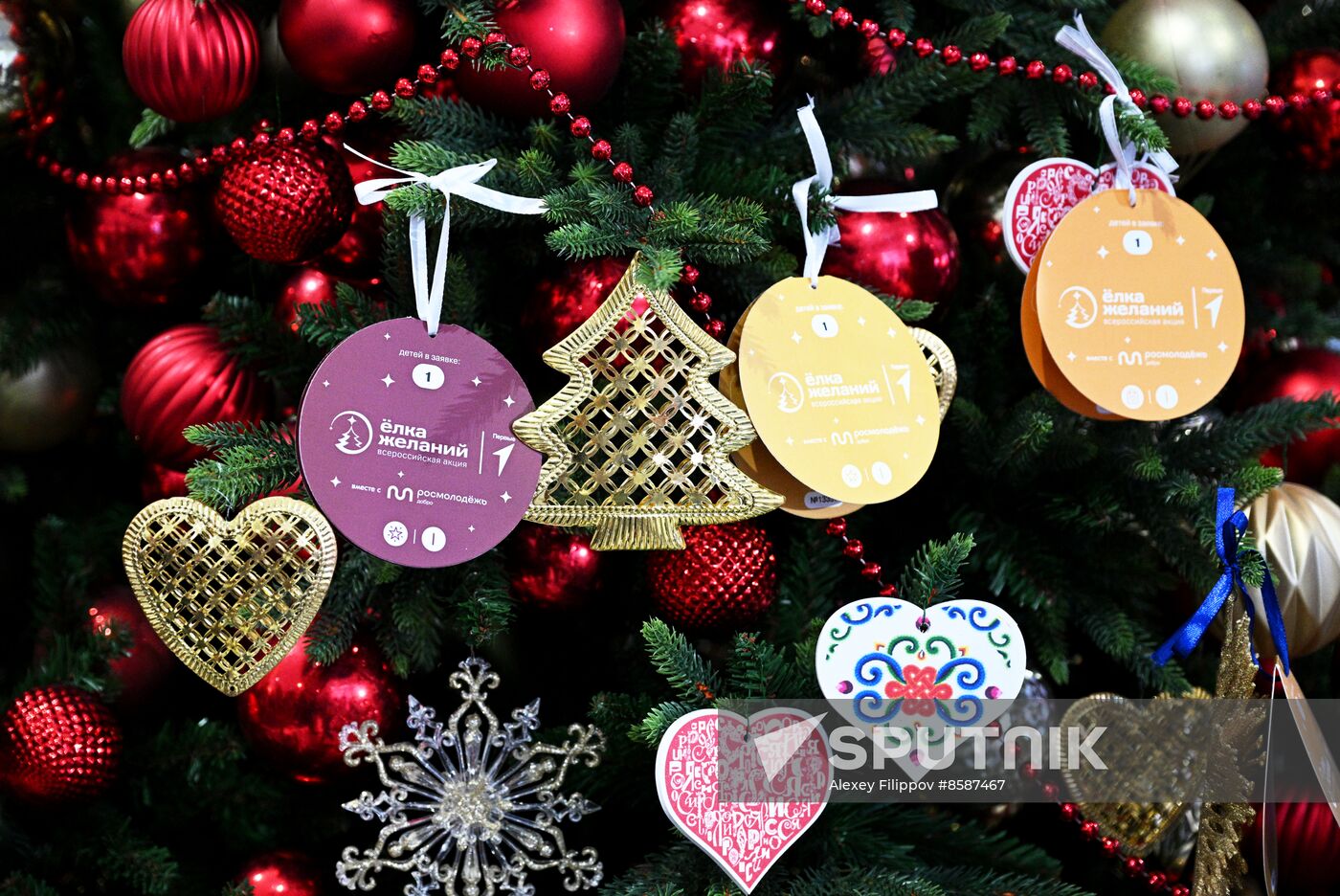 RUSSIA EXPO. Opening of inclusive winter fair and New Year Tree of Wishes