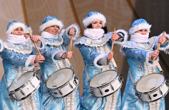 RUSSIA EXPO. Father Frost Day: Sagaan Ubgen (Republic of Buryatia)