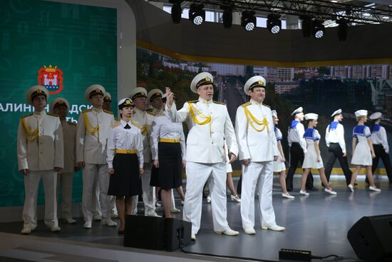 The RUSSIA EXPO International Exhibition and Forum. Kaliningrad Region Day. Location: Russia, Moscow. Author: Alexey Nikolskiy/Sputnik. RUSSIA EXPO. Kaliningrad Region Day