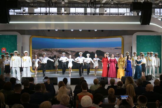 The RUSSIA EXPO International Exhibition and Forum. Kaliningrad Region Day. Location: Russia, Moscow. Author: Alexey Nikolskiy/Sputnik. RUSSIA EXPO. Kaliningrad Region Day