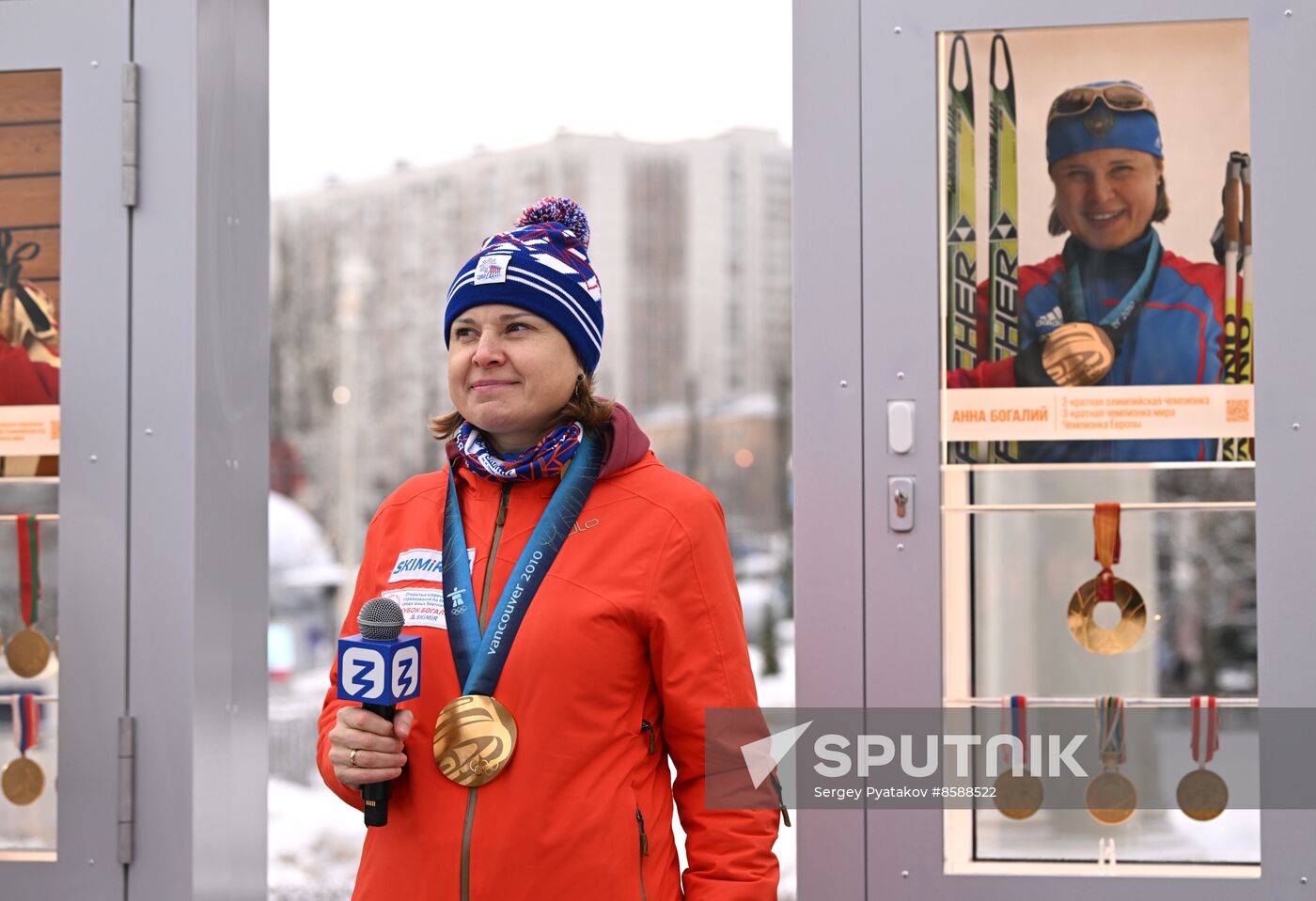 RUSSIA EXPO. Opening ceremony of Glory Alley new exhibition