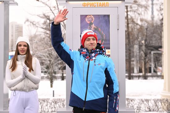 RUSSIA EXPO. Opening ceremony of Glory Alley new exhibition