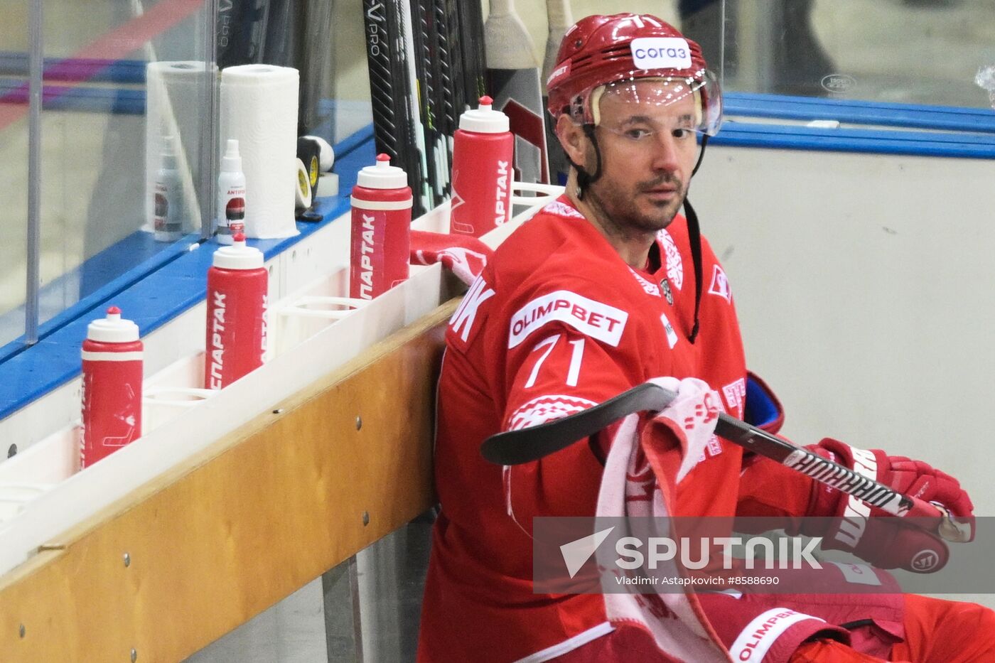 Russia Ice Hockey Kontinental League Spartak - Kunlun RS