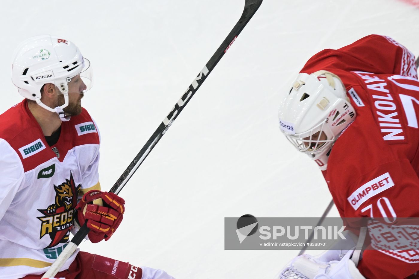 Russia Ice Hockey Kontinental League Spartak - Kunlun RS