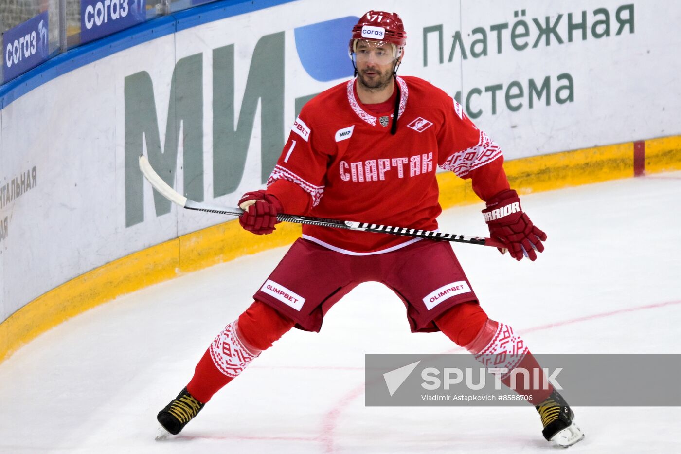 Russia Ice Hockey Kontinental League Spartak - Kunlun RS