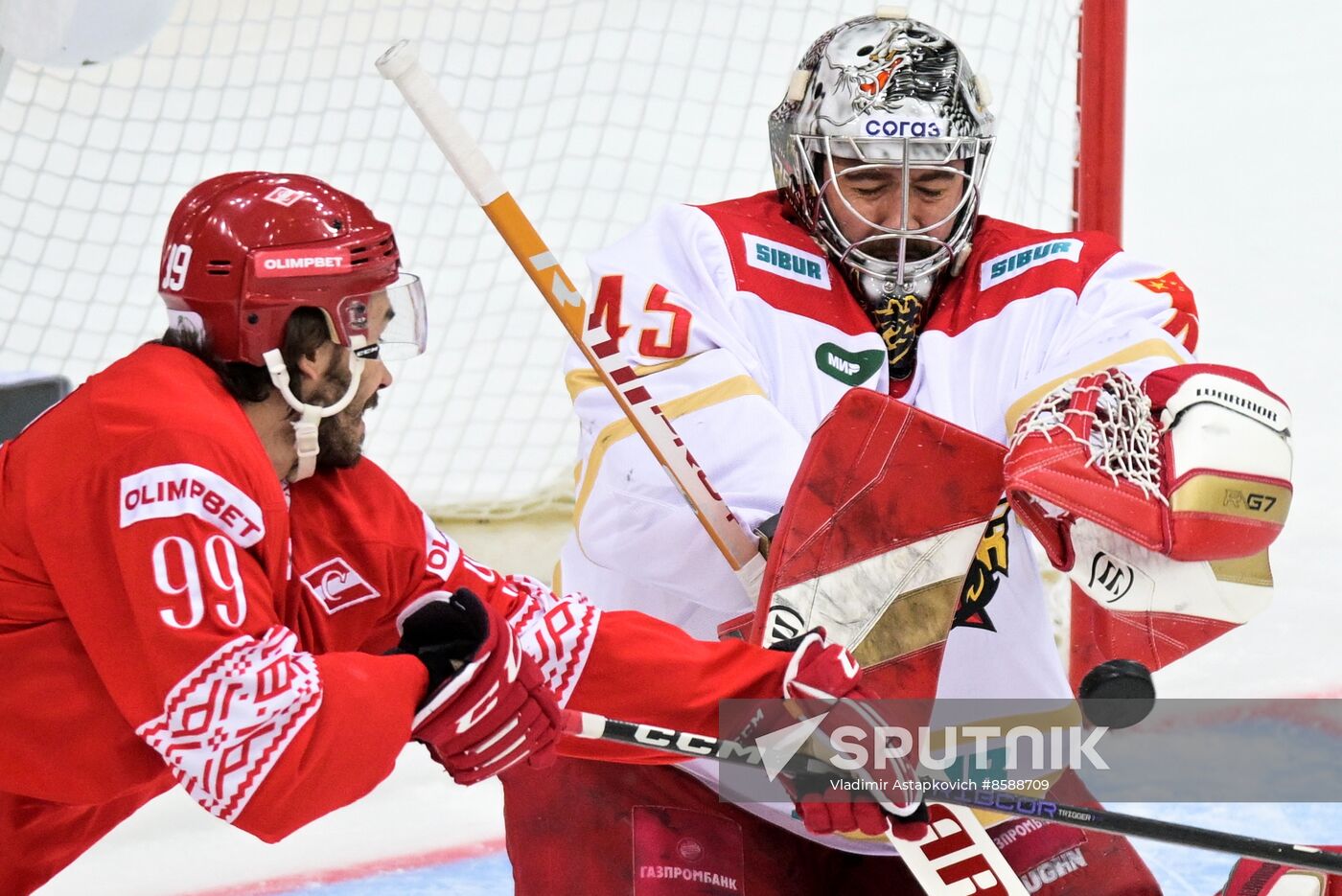 Russia Ice Hockey Kontinental League Spartak - Kunlun RS