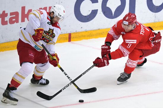 Russia Ice Hockey Kontinental League Spartak - Kunlun RS