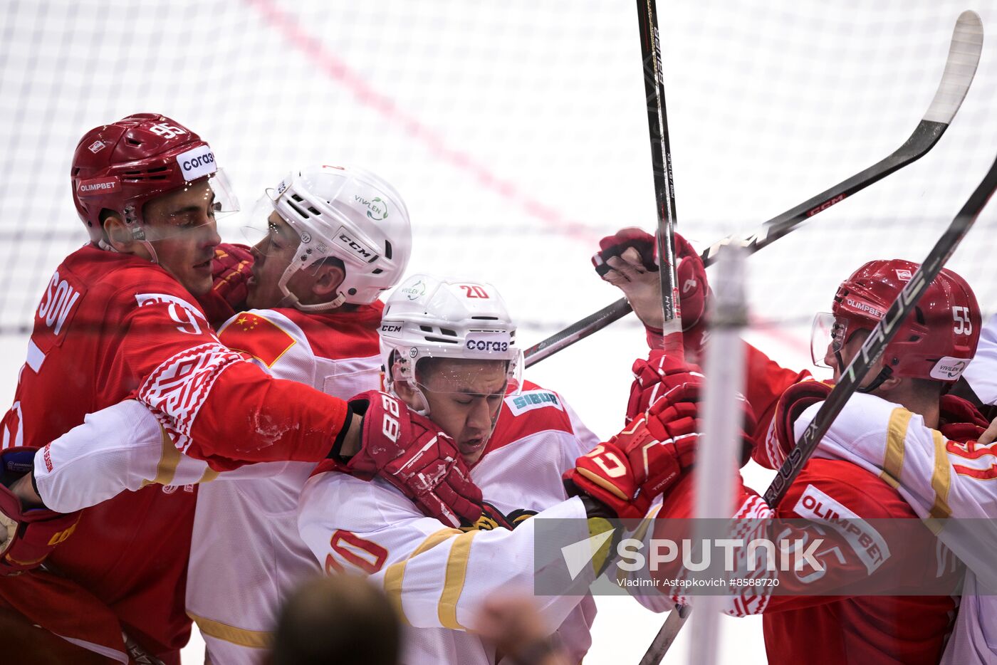 Russia Ice Hockey Kontinental League Spartak - Kunlun RS