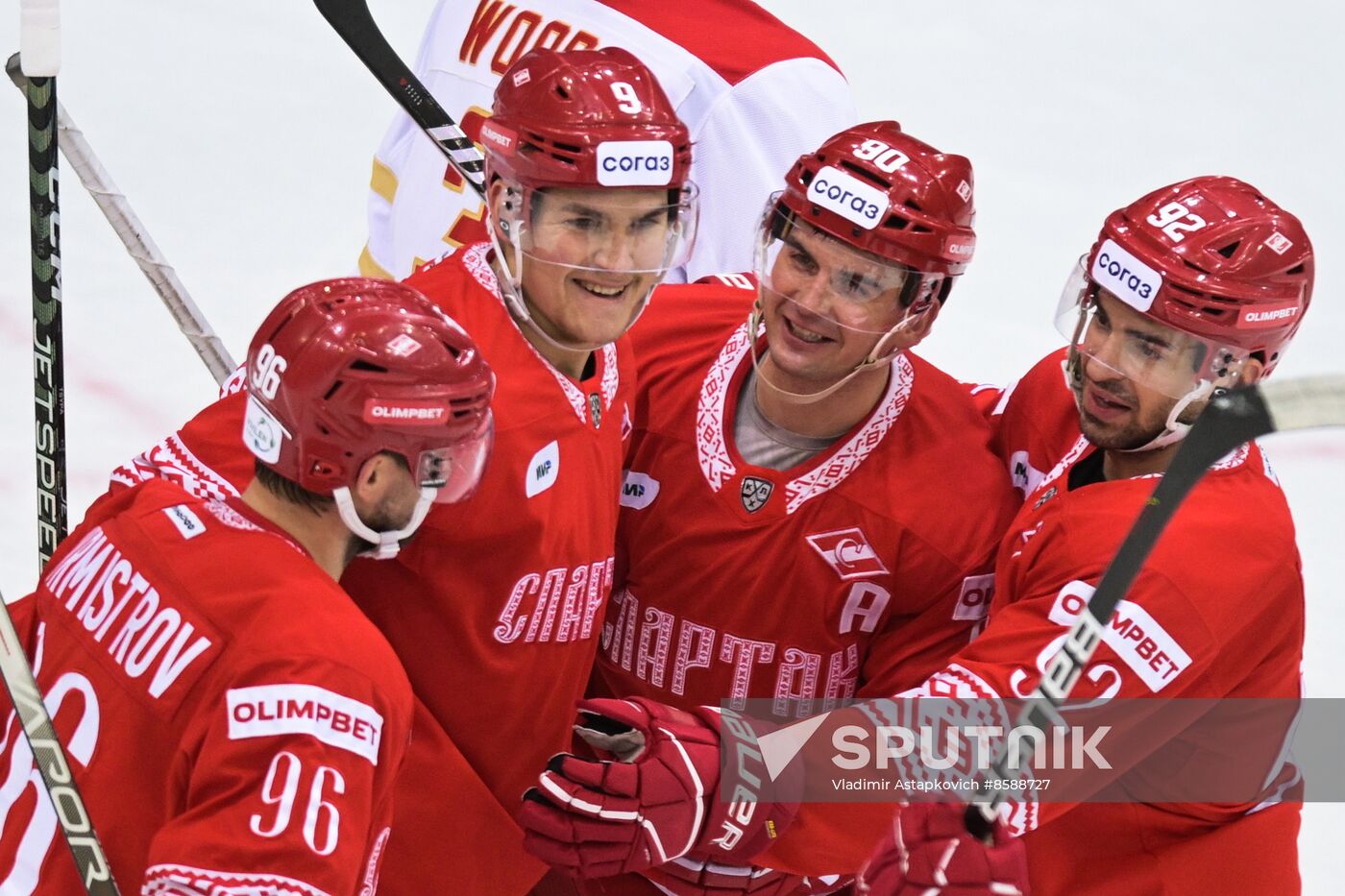 Russia Ice Hockey Kontinental League Spartak - Kunlun RS