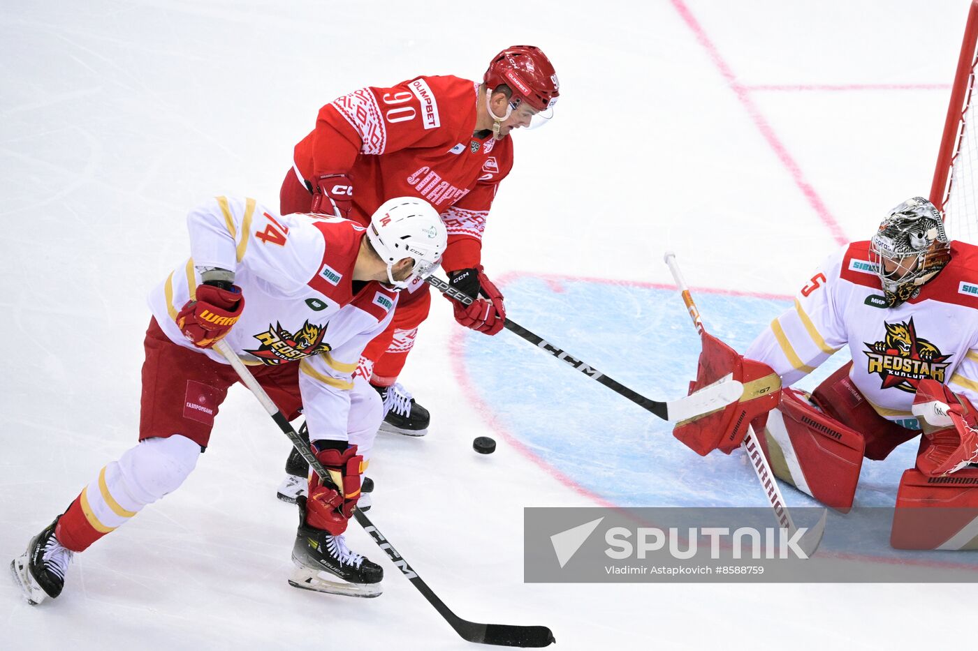 Russia Ice Hockey Kontinental League Spartak - Kunlun RS