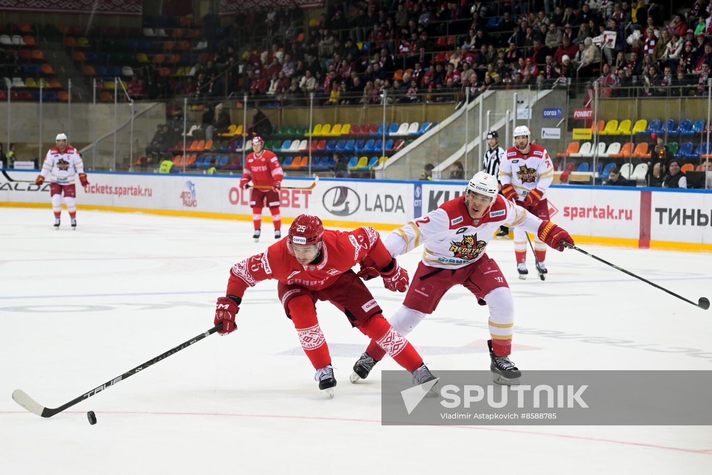 Russia Ice Hockey Kontinental League Spartak - Kunlun RS