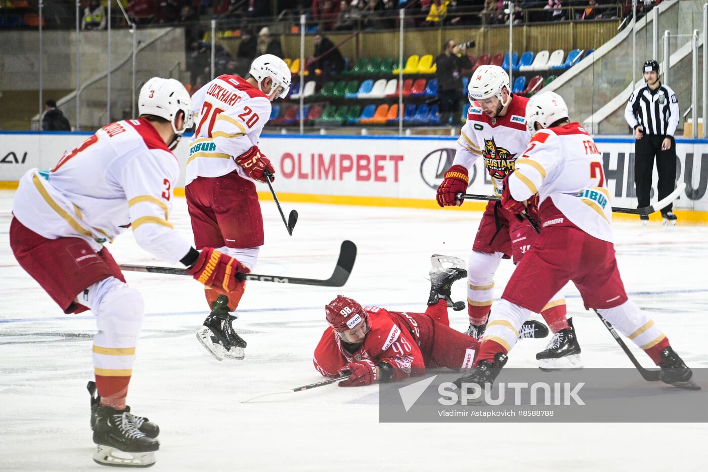 Russia Ice Hockey Kontinental League Spartak - Kunlun RS