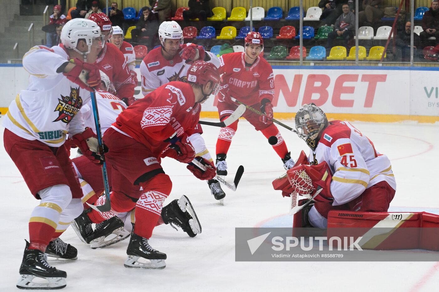 Russia Ice Hockey Kontinental League Spartak - Kunlun RS