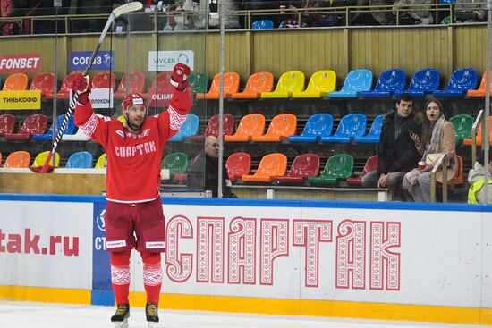 Russia Ice Hockey Kontinental League Spartak - Kunlun RS