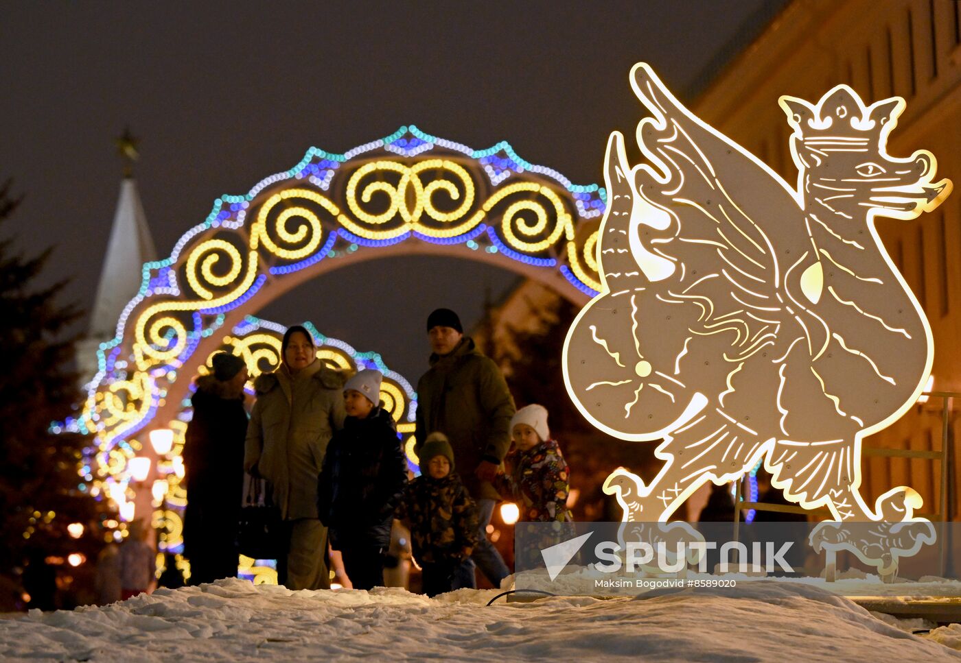 Russia New Year Season Preparations