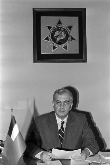 First President of Georgia Zviad Gamsakhurdia