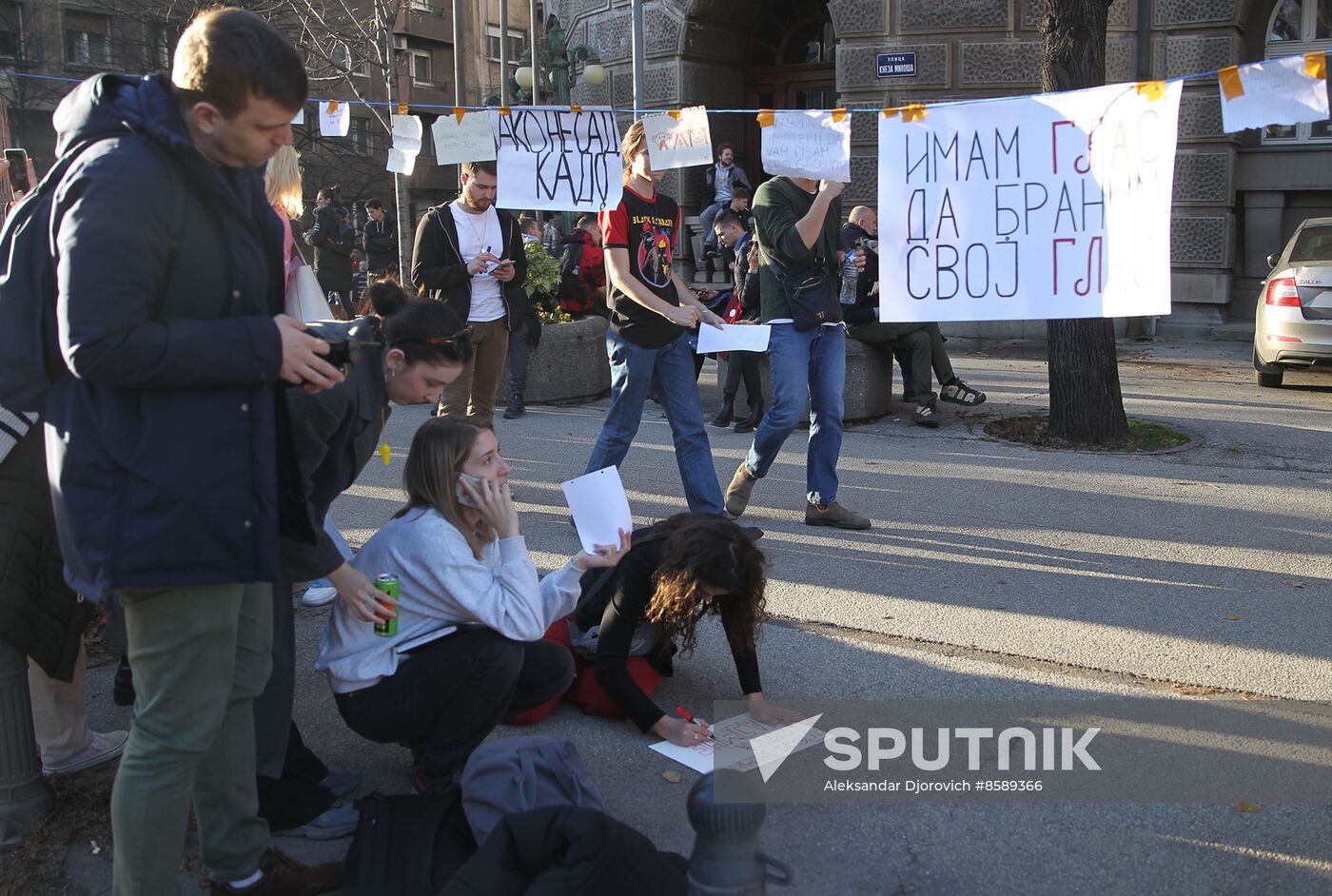 Serbia Protests