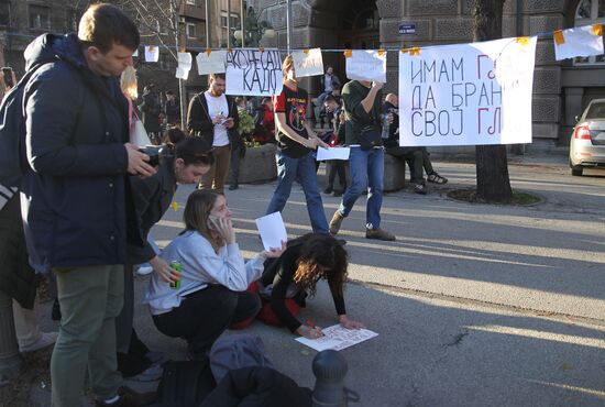 Serbia Protests