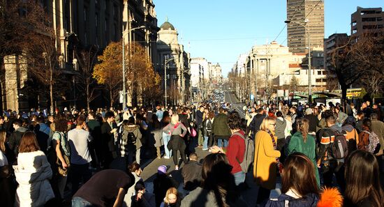 Serbia Protests