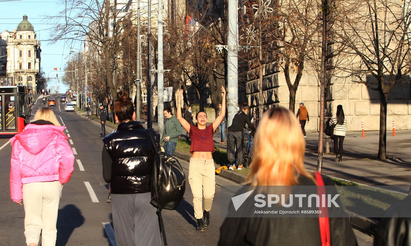 Serbia Protests