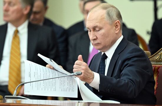 Russia Putin EAEU Council