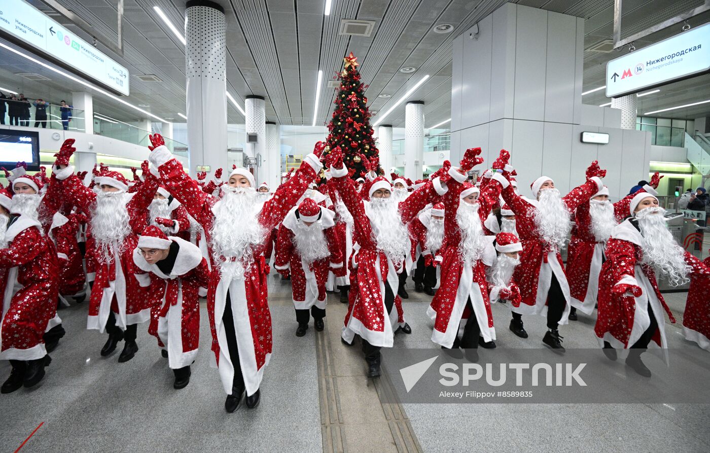 Russia New Year Season Fathers Frost