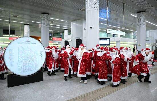Russia New Year Season Fathers Frost