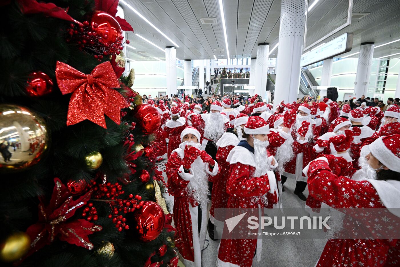 Russia New Year Season Fathers Frost