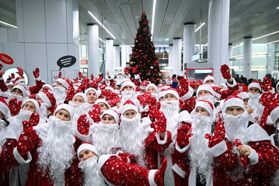 Russia New Year Season Fathers Frost