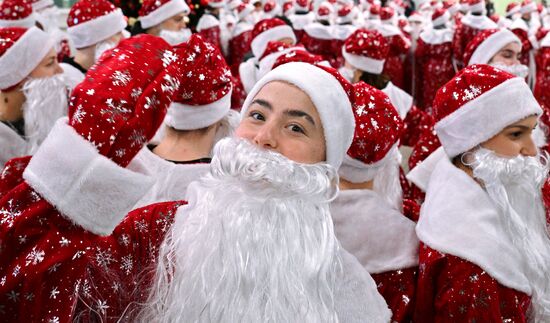 Russia New Year Season Fathers Frost