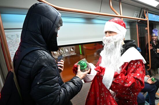 Russia New Year Season Fathers Frost