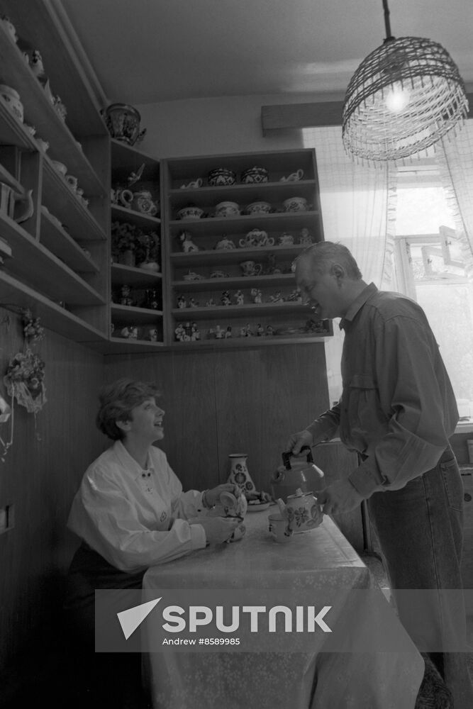 Tatyana and Sergei Nikitin