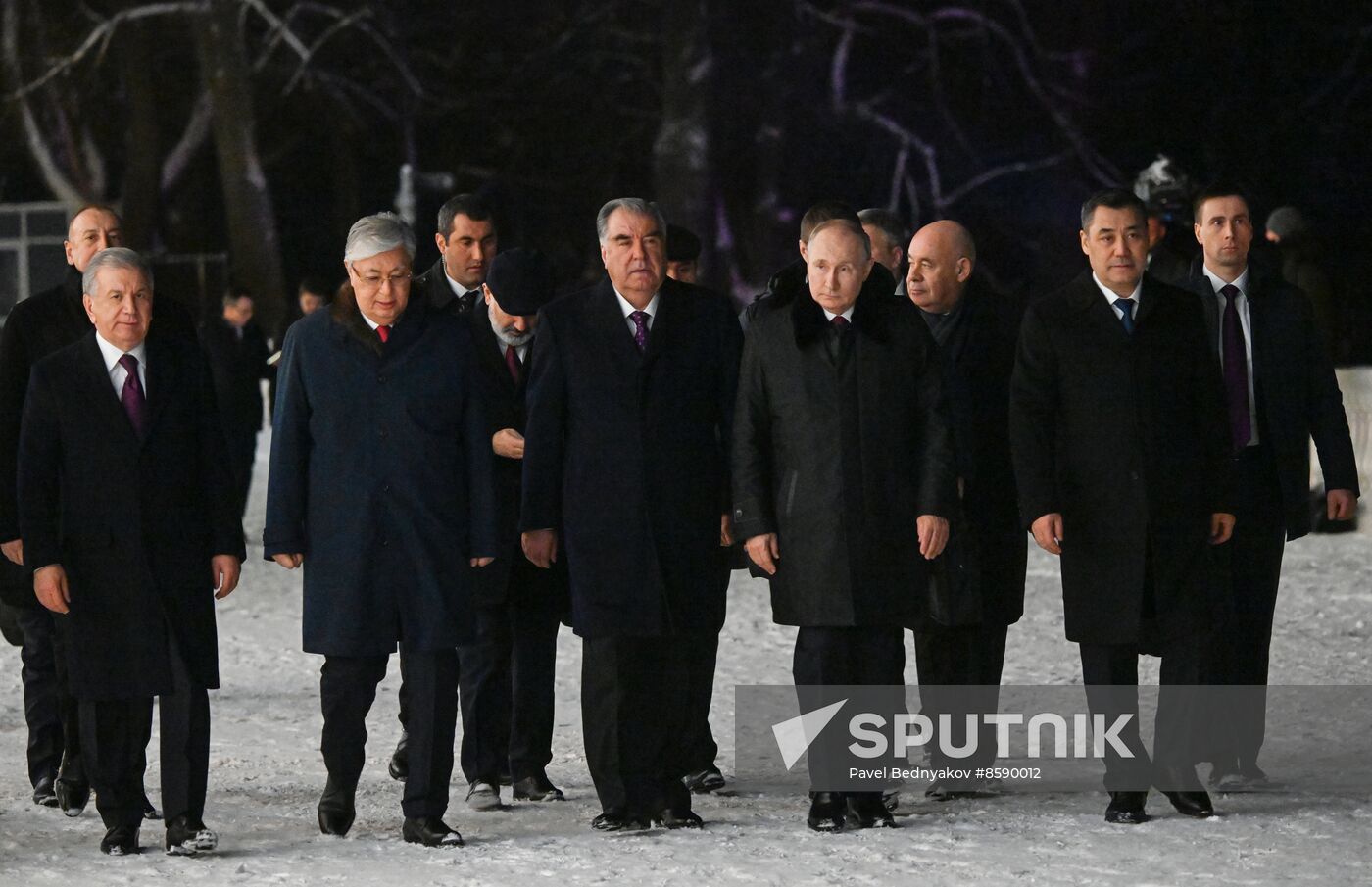 Russia CIS State Heads Palaces Tour