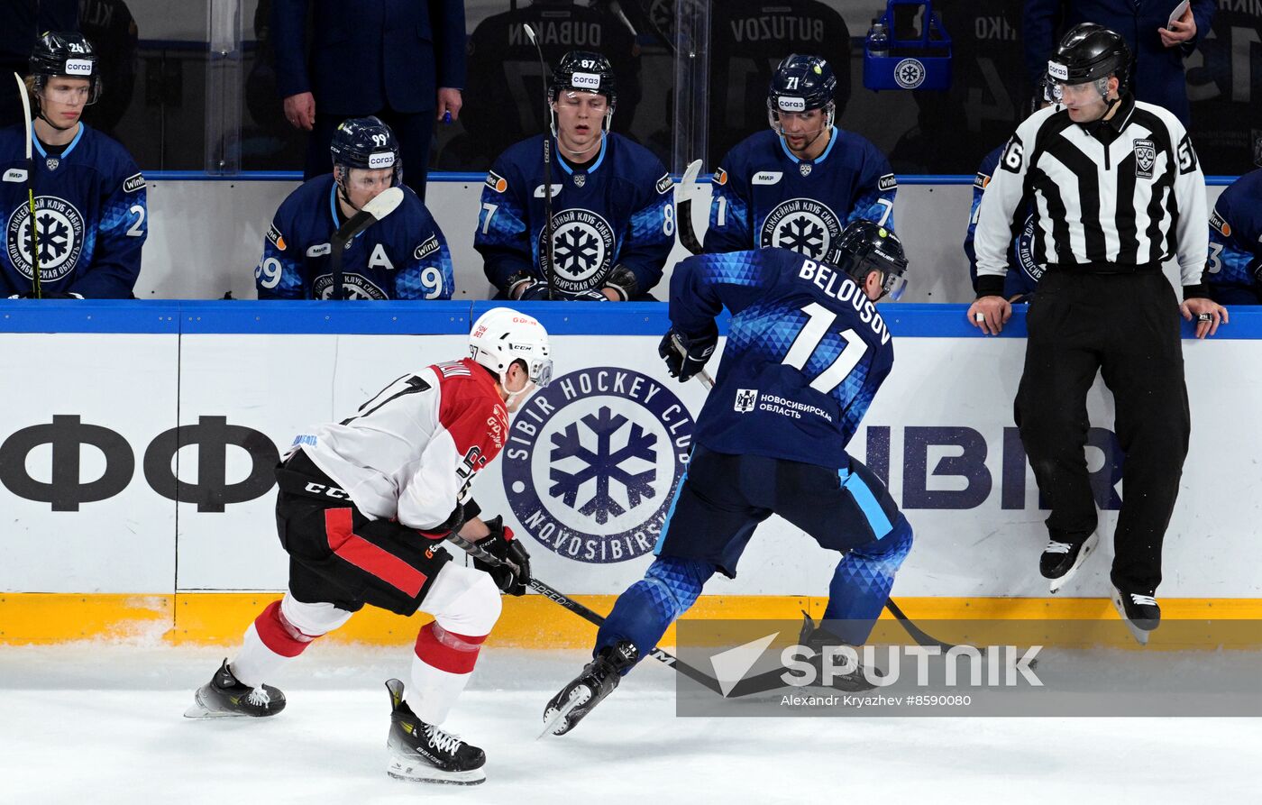 Russia Ice Hockey Kontinental League Sibir - Avangard