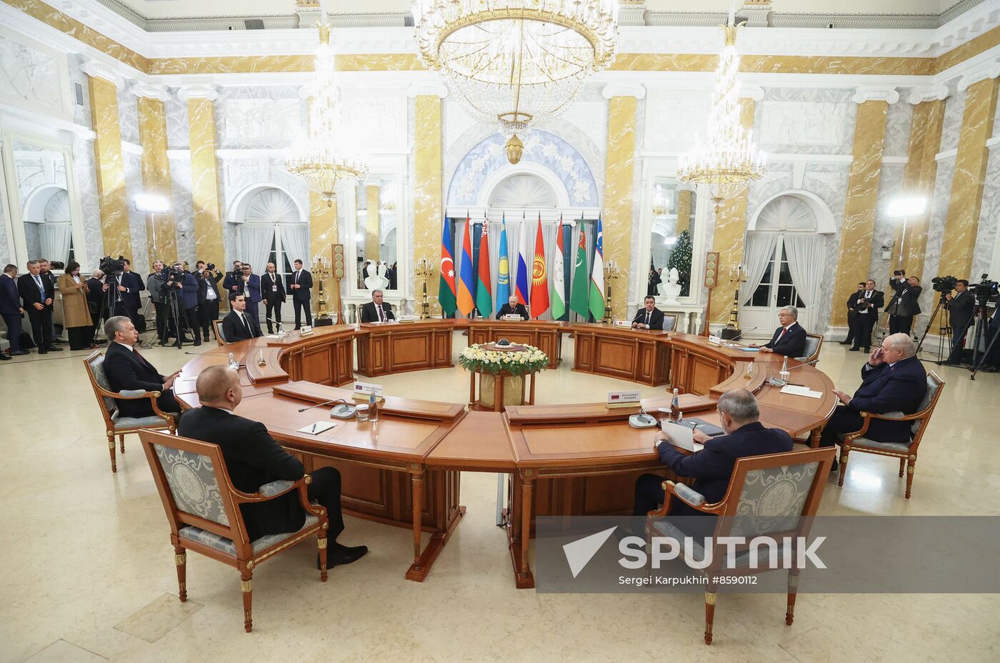 Russia CIS State Heads Meeting