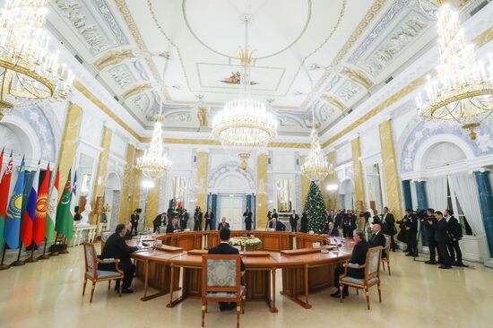 Russia CIS State Heads Meeting
